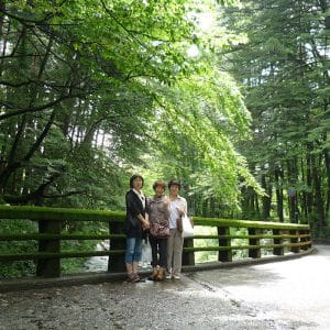 旧軽井沢でマイナスイオンを浴びました。