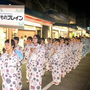 きものブレインでは今年120名が踊り、企業では最多の参加となりました